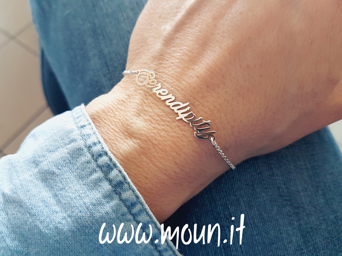 Amberta Bracciale Donna In Argento 925: Maglia Forzatina Regolabile - Fatto In Italia