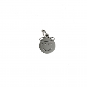 Charm Emoji Whatsapp in argento 925