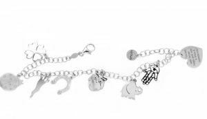 Bracciale GOOD LUCK in argento 925