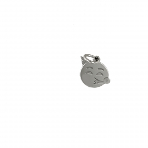 Charm Emoji Whatsapp in argento 925