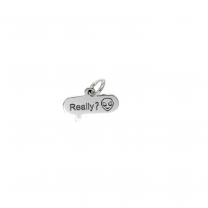 Charm Emoji Whatsapp in argento 925